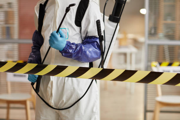 Professional Biohazard technician working in Maywood, CA